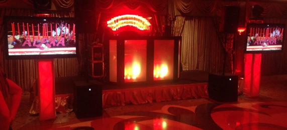 Interior of party room